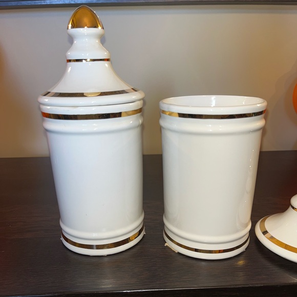 Vintage Owens Illinois Drug Store Apothecary Jar "Hiera Picra" Price Each - Picture 6 of 11